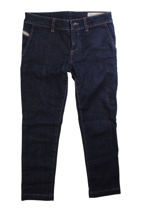 A Blue Jeans from Diesel in size 8Y for neutral. (Front View)