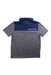A Navy Short Sleeve Polos from Under Armour in size 7Y for boy. (Back View)