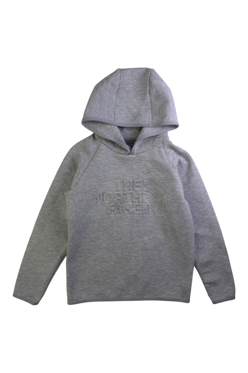A Grey Hooded Sweatshirts from The North Face in size 7Y for neutral. (Front View)