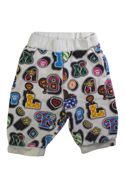 A Multicolour Sweatpants from BAPE KIDS in size 4T for boy. (Front View)