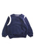 A Navy Crewneck Sweatshirts from Jacadi in size 6T for boy. (Front View)