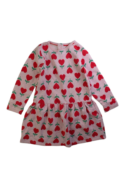 A Red Long Sleeve Dresses from Boden in size 2T for girl. (Front View)