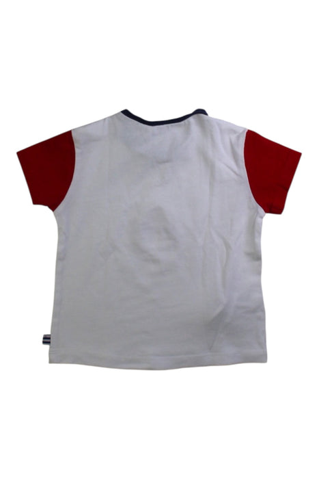 A White Short Sleeve T Shirts from Mayoral in size 3-6M for boy. (Back View)