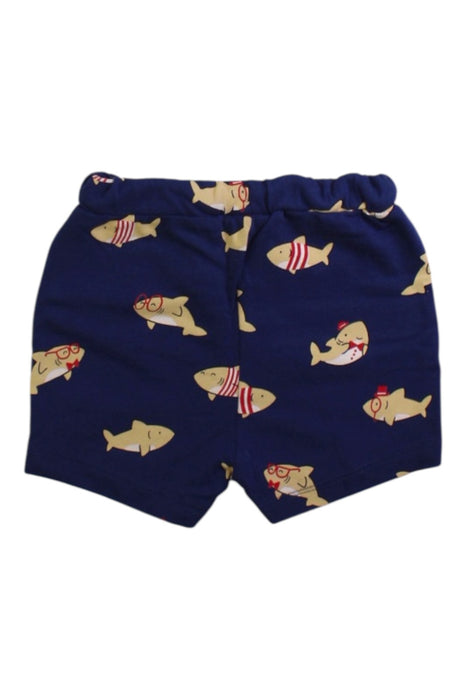 A Navy Shorts from Mayoral in size 3-6M for boy. (Back View)