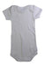A White Short Sleeve Bodysuits from Petit Bateau in size 3-6M for neutral. (Back View)
