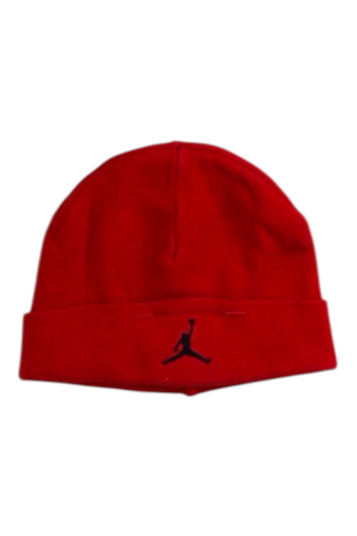 A Red Beanies from Nike in size 0-3M for boy. (Front View)