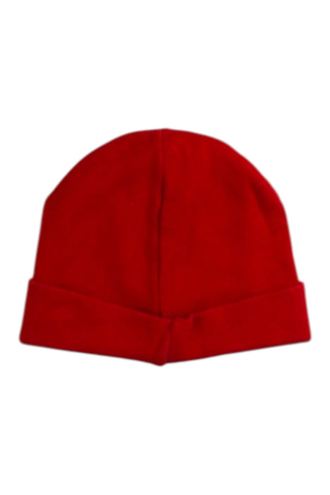 A Red Beanies from Nike in size 0-3M for boy. (Back View)