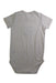A Ivory Short Sleeve Bodysuits from Seed in size 6-12M for neutral. (Back View)