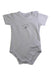 A White Short Sleeve Bodysuits from Chicco in size 6-12M for neutral. (Front View)
