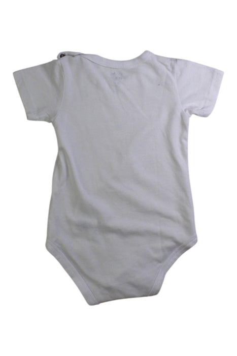 A White Short Sleeve Bodysuits from Chicco in size 6-12M for neutral. (Back View)