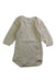 A Ivory Long Sleeve Bodysuits from Petit Bateau in size 0-3M for neutral. (Front View)