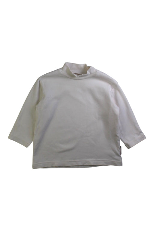 A White Long Sleeve Tops from Konny in size 12-18M for neutral. (Front View)