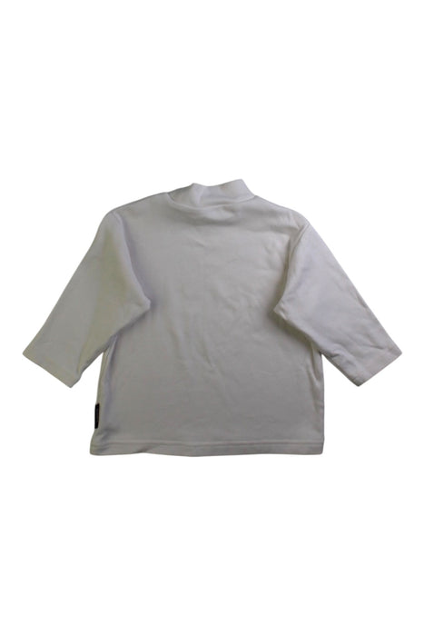 A White Long Sleeve Tops from Konny in size 12-18M for neutral. (Back View)