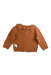 A Brown Cardigans from Quincy Mae in size 12-18M for girl. (Back View)