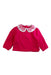 A Pink Long Sleeve Tops from Jacadi in size 12-18M for girl. (Front View)