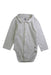 A White Long Sleeve Bodysuits from Petit Bateau in size 6-12M for neutral. (Front View)
