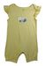 A Yellow Sleeveless Rompers from Mothercare in size 12-18M for girl. (Front View)