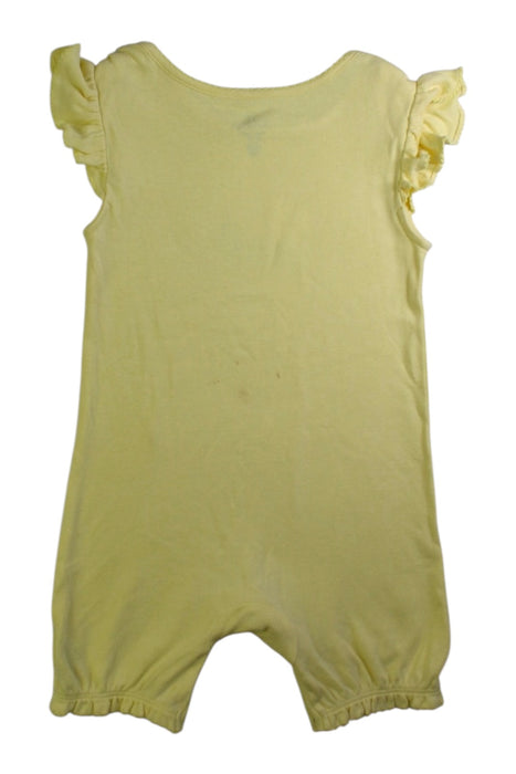 A Yellow Sleeveless Rompers from Mothercare in size 12-18M for girl. (Back View)
