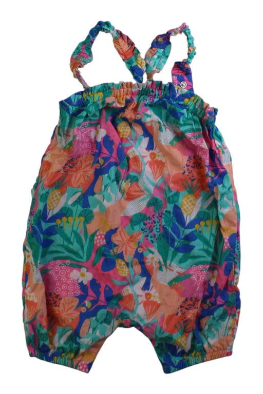 A Multicolour Sleeveless Rompers from Mothercare in size 6-12M for girl. (Front View)