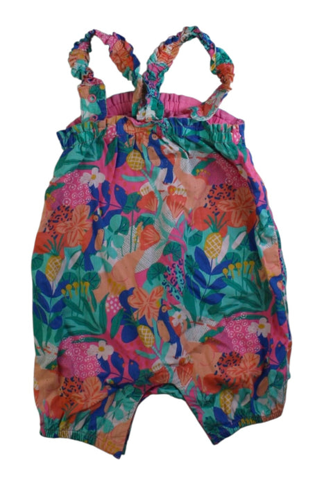 A Multicolour Sleeveless Rompers from Mothercare in size 6-12M for girl. (Back View)