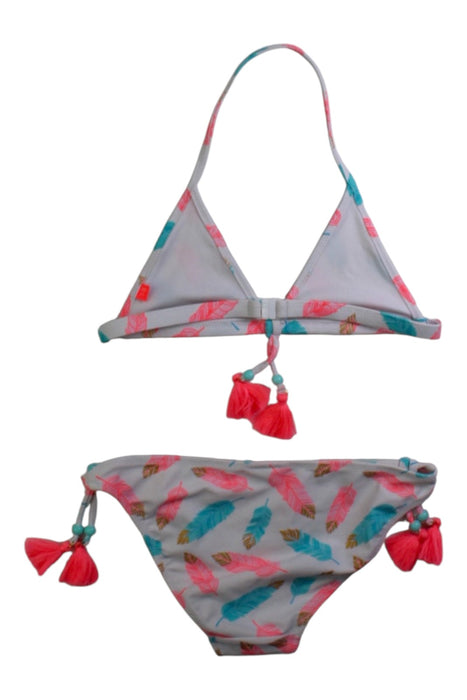 A White Bikinis from Sunuva in size 7Y for girl. (Back View)