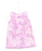 A Purple Sleeveless Dresses from Monsoon in size 6-12M for girl. (Back View)