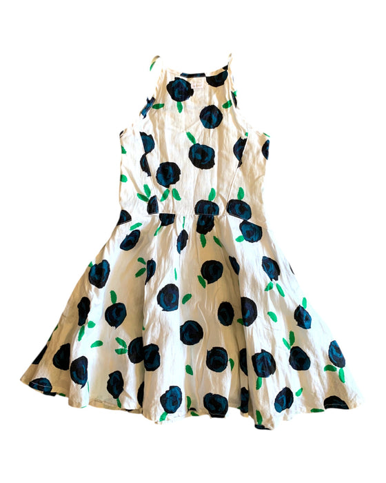 A White Sleeveless Dresses from Catimini in size 6T for girl. (Back View)