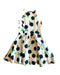 A White Sleeveless Dresses from Catimini in size 6T for girl. (Back View)