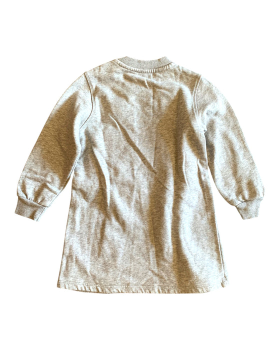A Grey Sweater Dresses from Kenzo in size 3T for girl. (Back View)