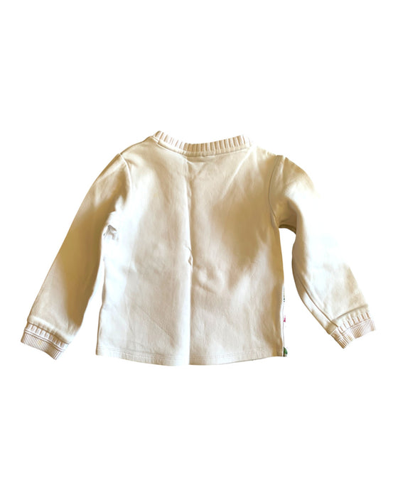A White Crewneck Sweatshirts from Fila in size 4T for girl. (Back View)
