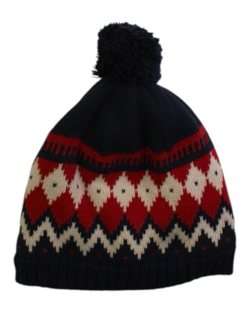 A Navy Winter Hats from Petit Bateau in size 10Y for neutral. (Front View)