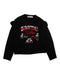 A Black Crewneck Sweatshirts from Philosophy Di Lorenzo Serafini in size 8Y for girl. (Front View)