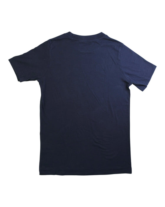 A Navy Short Sleeve T Shirts from Nike in size 7Y for boy. (Back View)