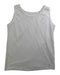 A White Sleeveless Tops from Bonpoint in size 8Y for girl. (Front View)
