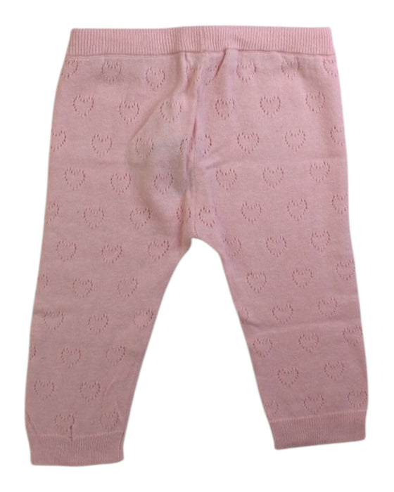 A Pink Leggings from Bonton in size 0-3M for girl. (Back View)