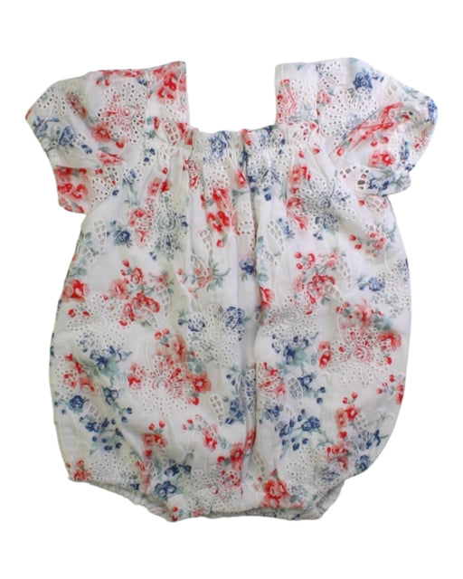 A Multicolour Short Sleeve Rompers from Tartine et Chocolat in size 0-3M for girl. (Front View)