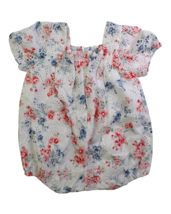 A Multicolour Short Sleeve Rompers from Tartine et Chocolat in size 0-3M for girl. (Back View)