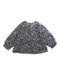 A Black Long Sleeve Tops from Natalys in size 6-12M for girl. (Front View)