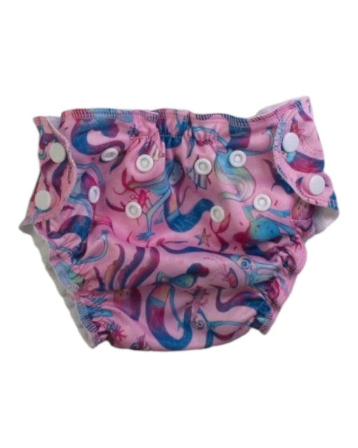A Multicolour Swim Diapers from Apple Cheeks in size 6-12M for girl. (Front View)
