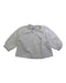 A White Long Sleeve Shirts from Petit Bateau in size 3-6M for girl. (Front View)