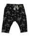 A Black Casual Pants from Petit Bateau in size 3-6M for girl. (Front View)