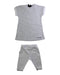 A Grey Pants Sets from Karl Lagerfeld in size 0-3M for girl. (Back View)