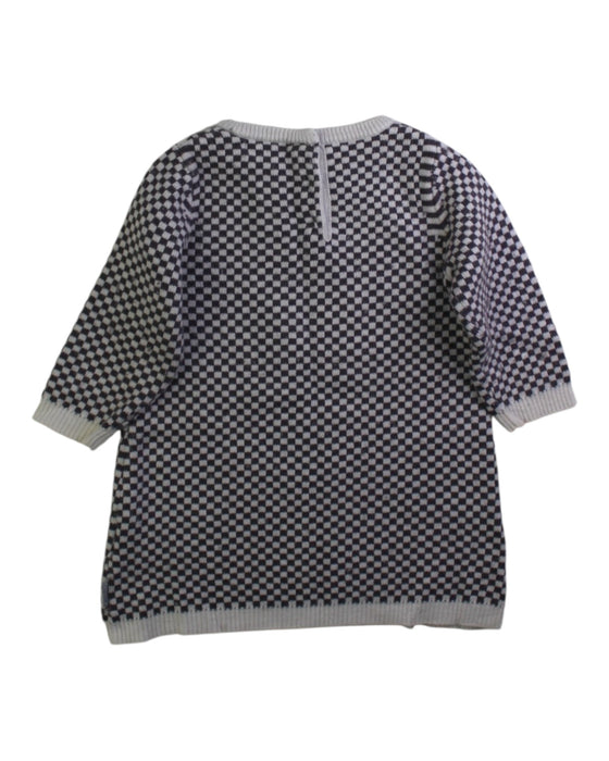 A Black Sweater Dresses from Kenzo in size 3-6M for girl. (Back View)