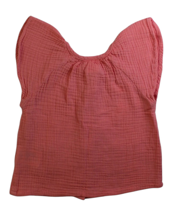 A Pink Sleeveless Tops from Seed in size 3-6M for girl. (Back View)