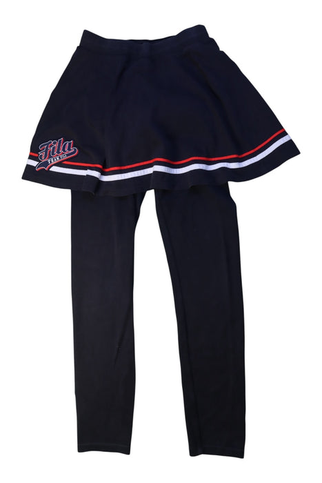 A Navy Skorts from Fila in size 12Y for girl. (Front View)