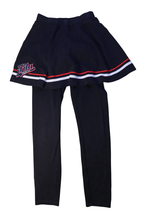 A Navy Skorts from Fila in size 12Y for girl. (Front View)