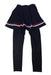 A Navy Skorts from Fila in size 12Y for girl. (Back View)