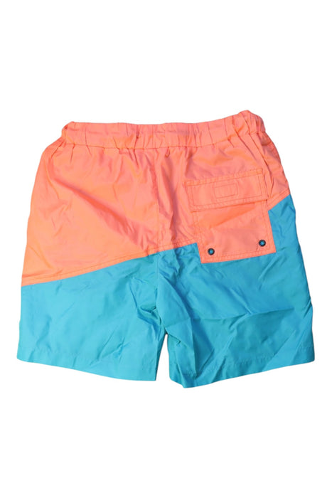 A Orange Swim Shorts from Stella McCartney in size 10Y for boy. (Back View)