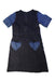 A Blue Short Sleeve Dresses from Stella McCartney in size 10Y for girl. (Back View)