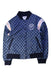 A Blue Lightweight Jackets from Fila in size 12Y for girl. (Front View)